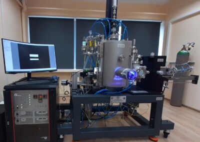 A system for testing liquid metals, alloys, glasses, slags, and other materials properties